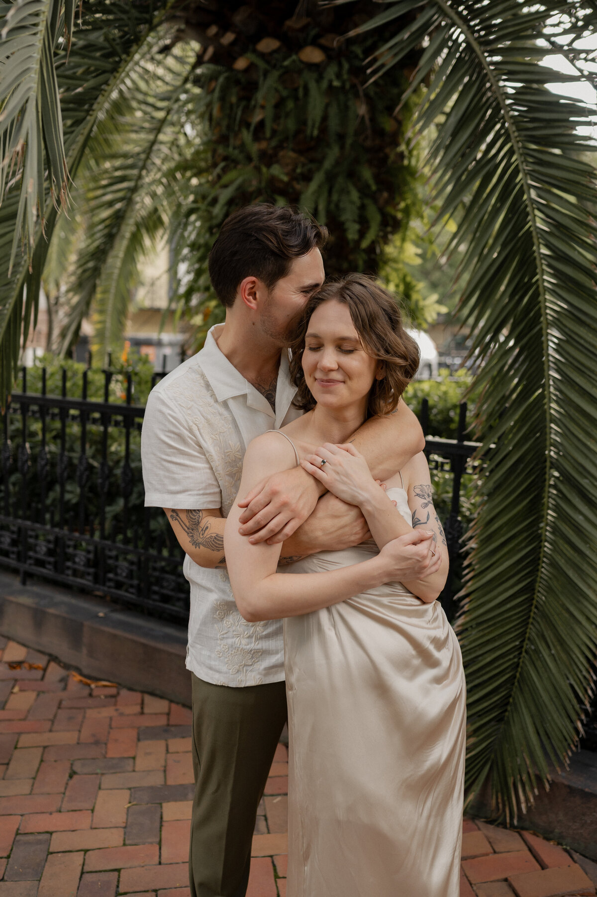 Savannah Engagement Photographer- Chippewa Sqaure Engagement Session - Karen Norian Photography-Mackenzie and Gabe-3329