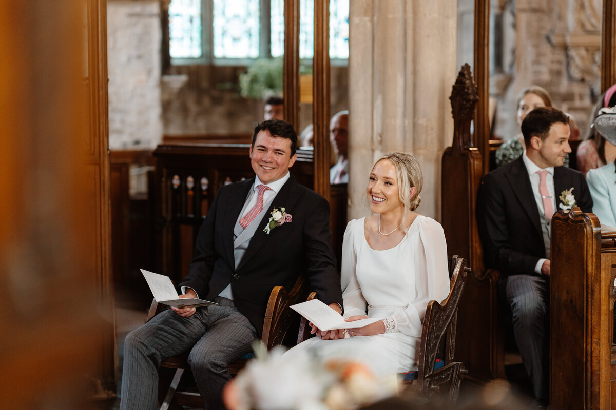 St. Mary's Church Wedding Ceremony in Marshfield - Hamswell House Wedding
