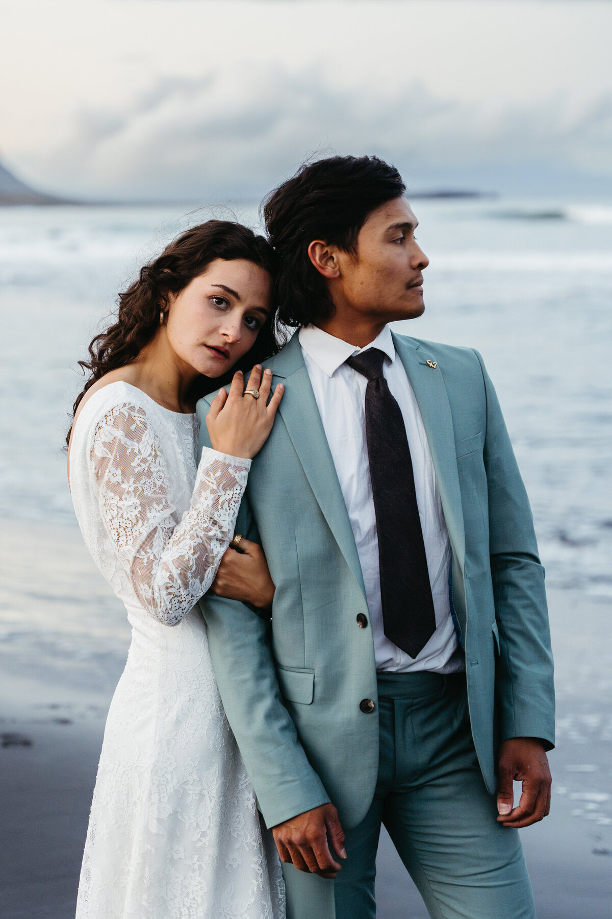 Stokksnes Beach Iceland Elopement