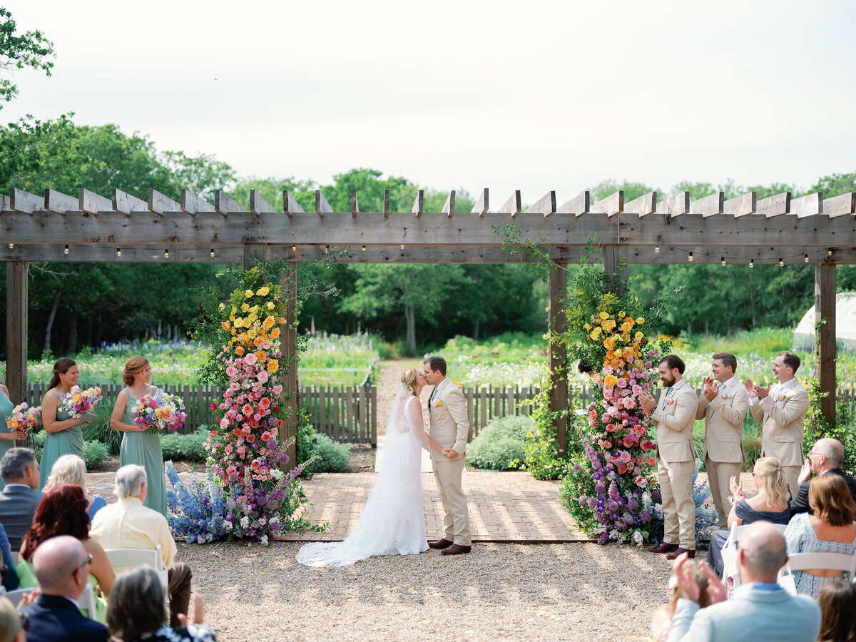 garden-theme-wedding-ceremony-Grand-Lady-Austin
