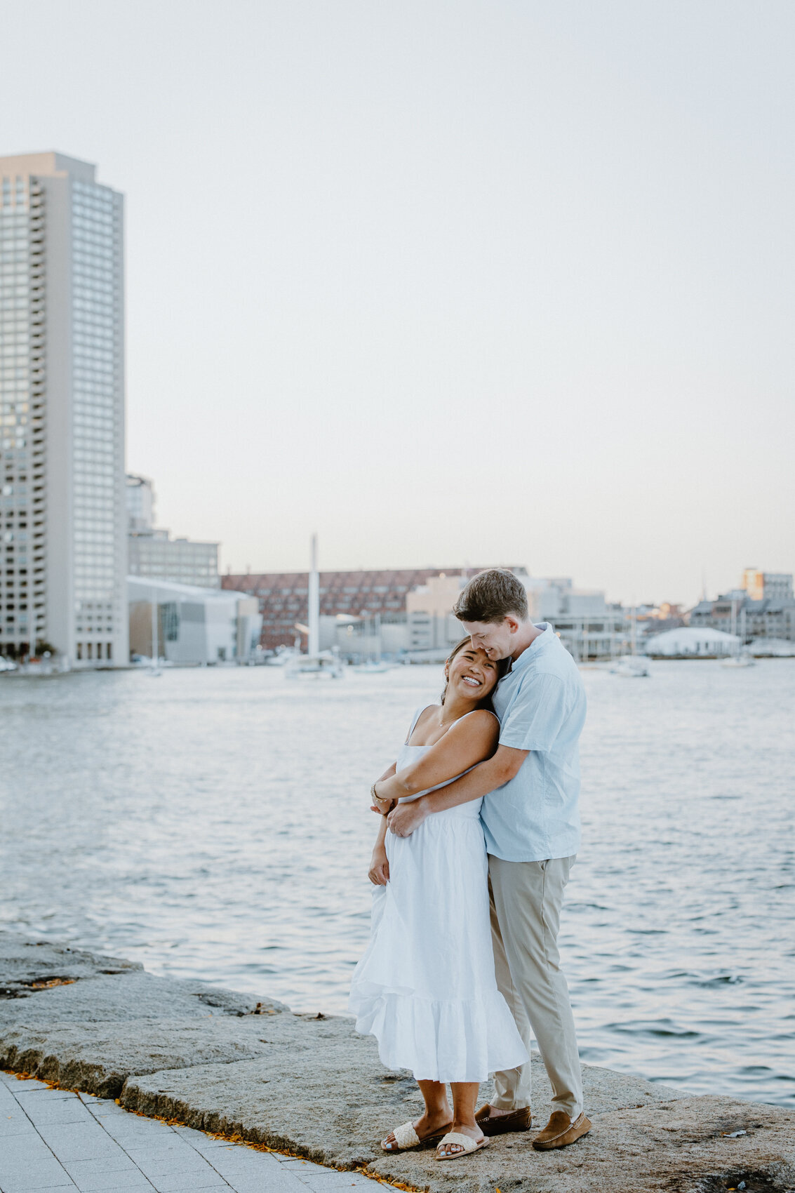 Boston Seaport Engagement Photos-New England Wedding Photographer-19789