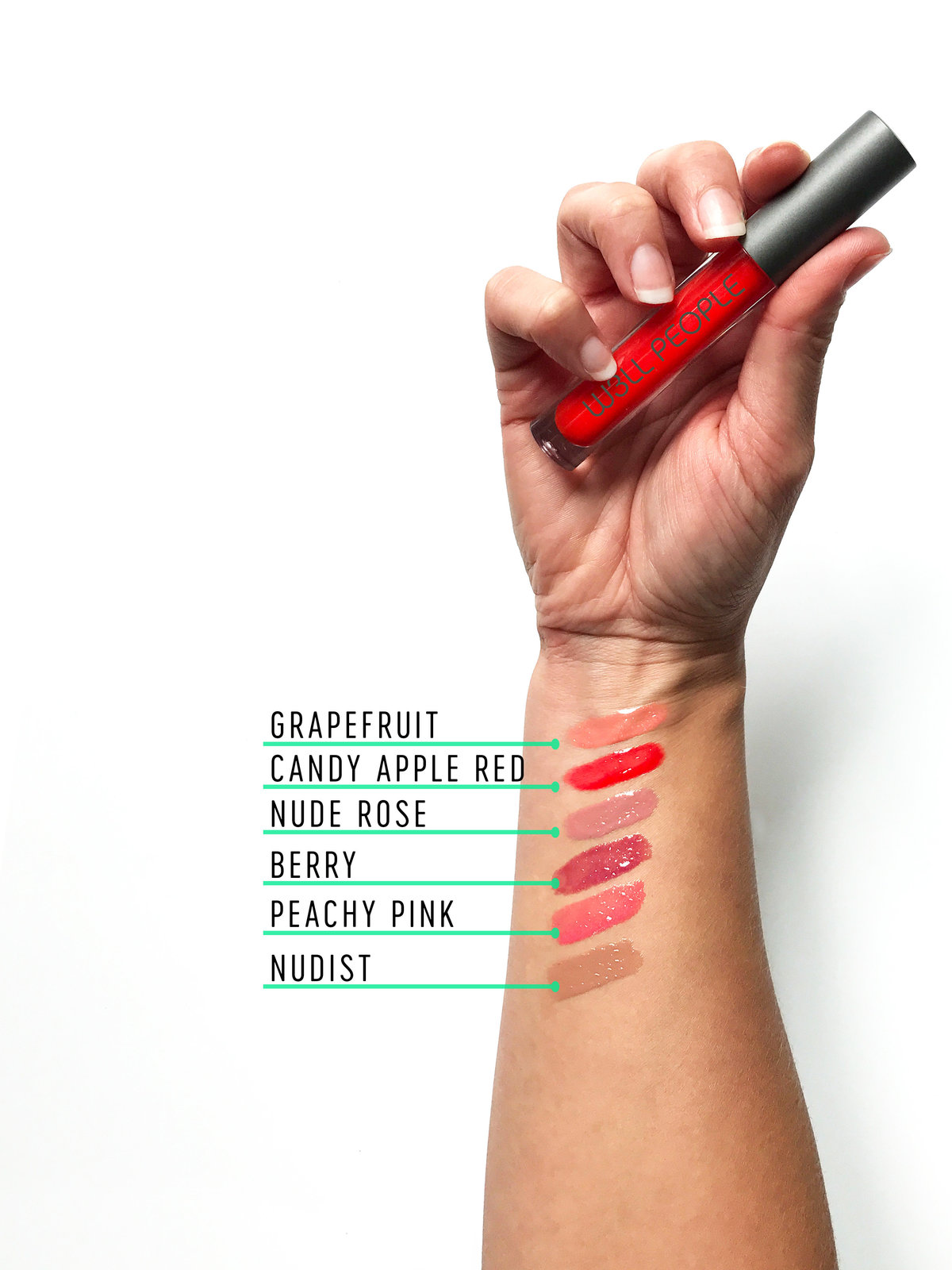 BIO EXTREME LIPGLOSSES SWATCHED