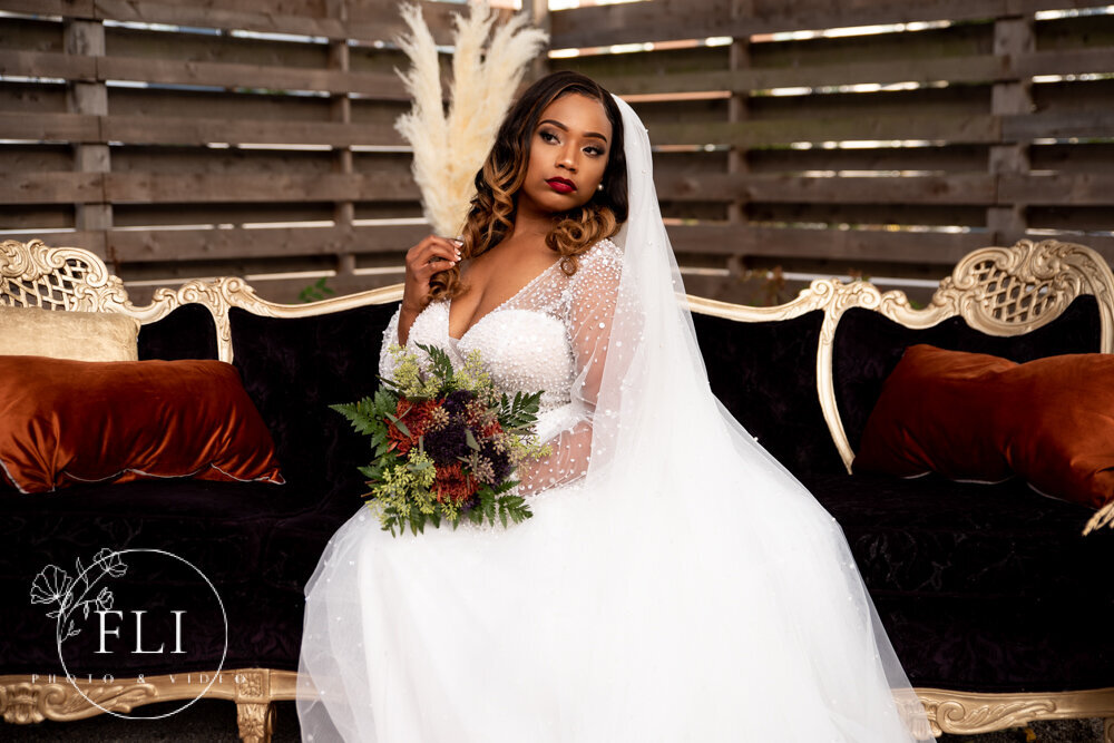 the factory wedding venue cincinnati ohio photographer videographer veil beaded gown203