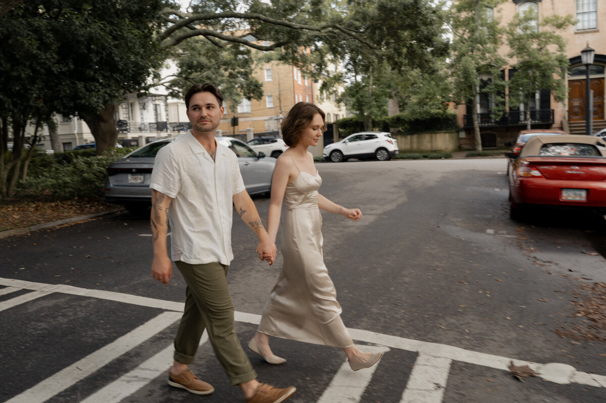 Savannah Engagement Photographer- Chippewa Sqaure Engagement Session - Karen Norian Photography-Mackenzie and Gabe-3270