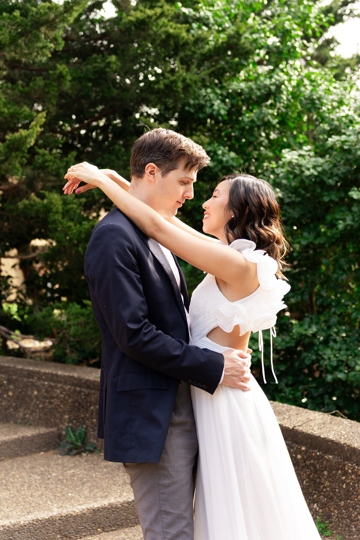 romantic engagement session in Georgetown, Washington, D.C.
