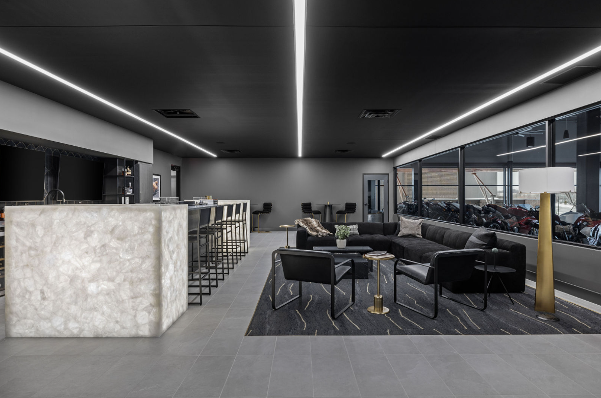 Personal bar area 