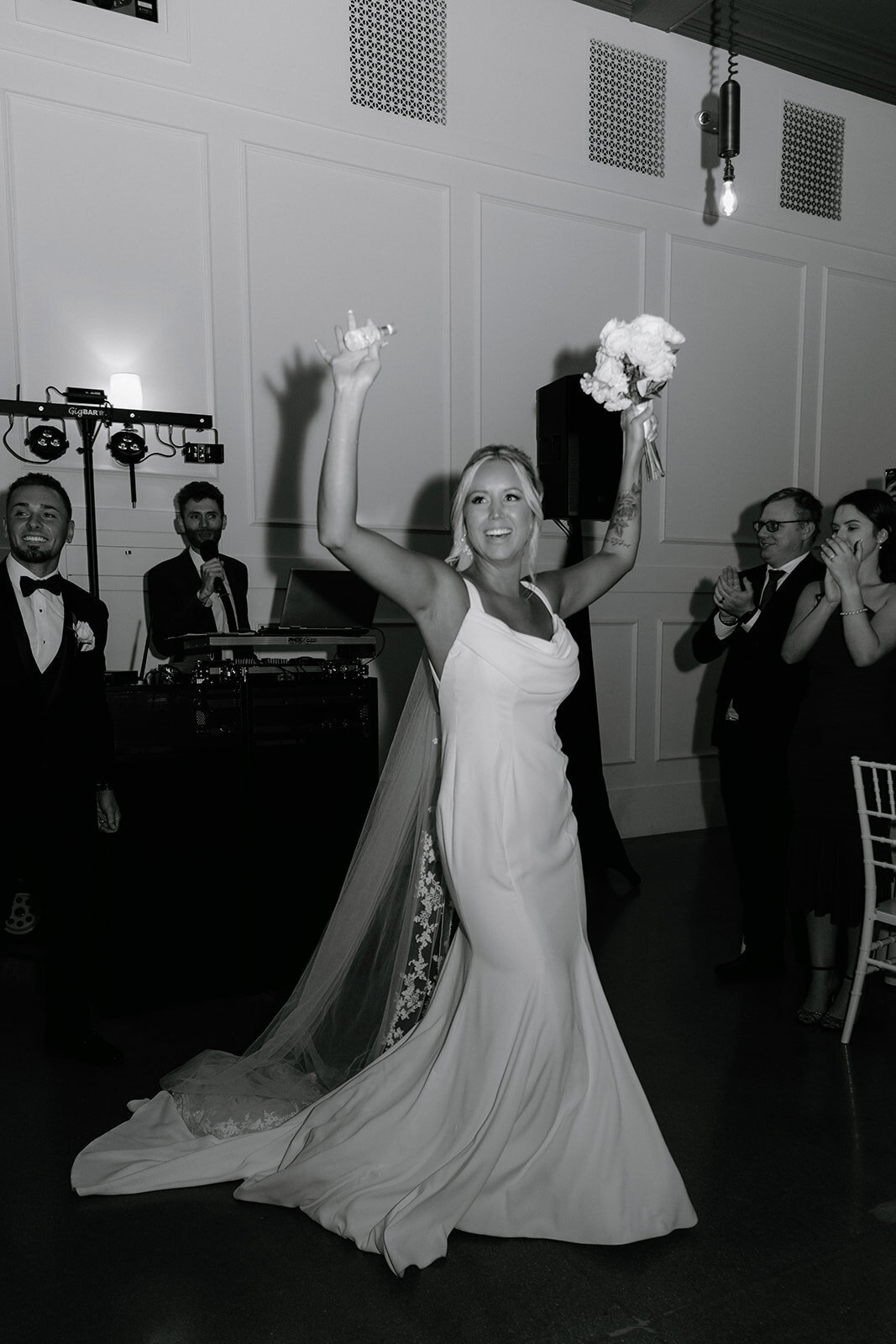 Wedding Reception at The Crawford in Naperville IL
