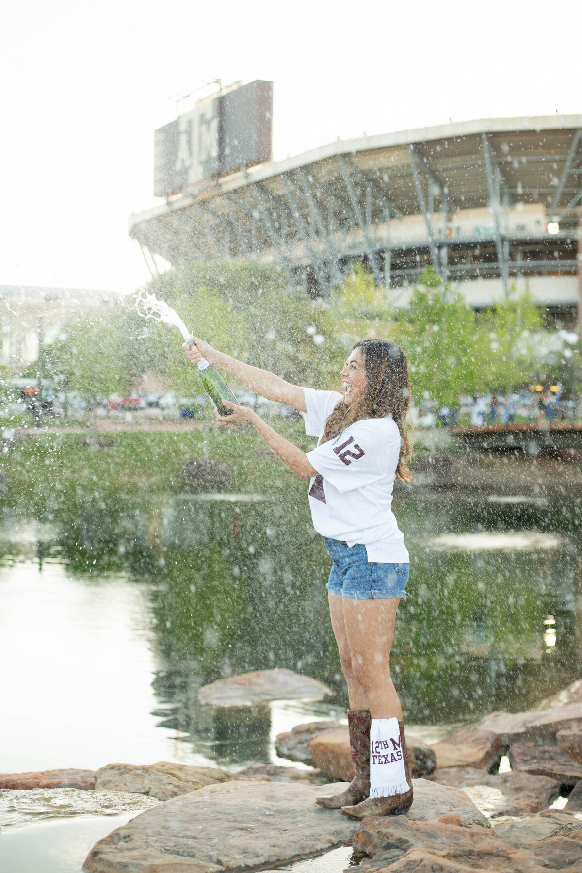 A&M Graduation Photo