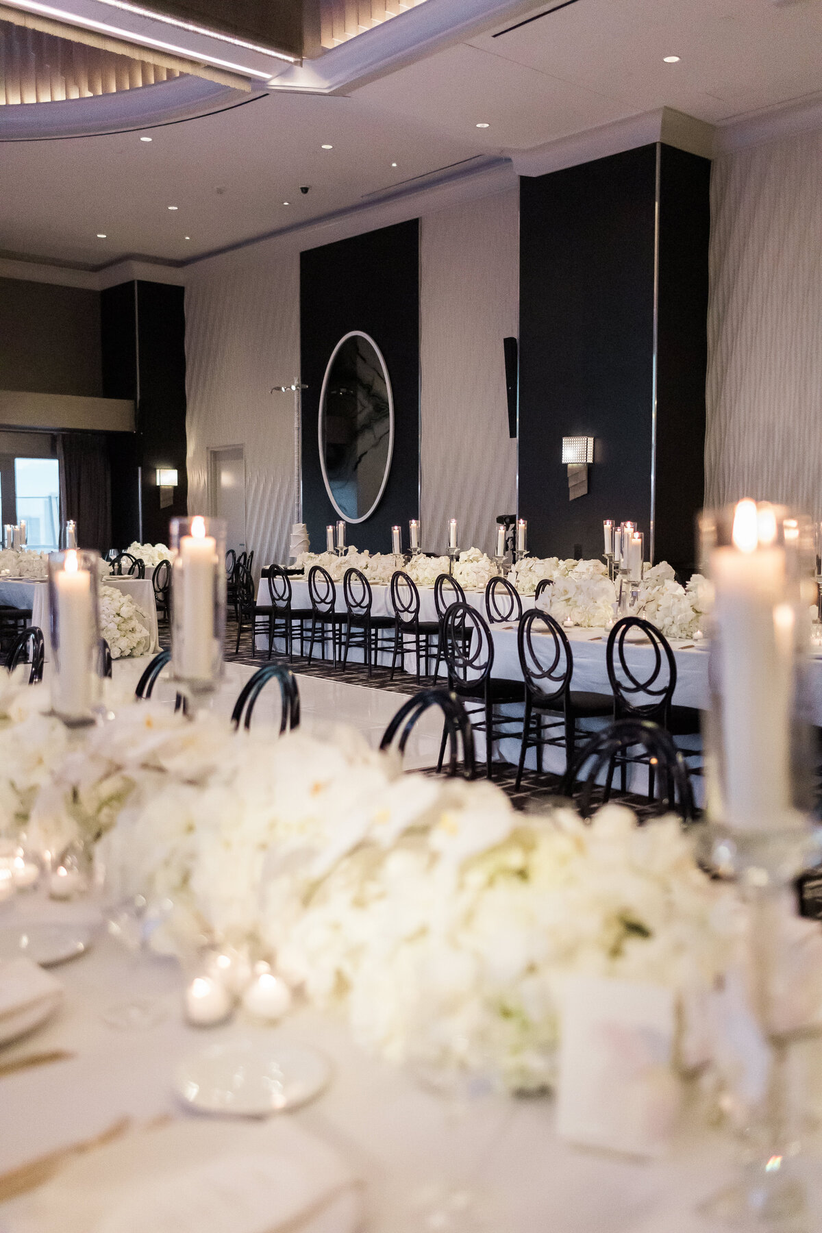 Luxe Black and White Wedding at Palms Casino Resort in Las Vegas - 37