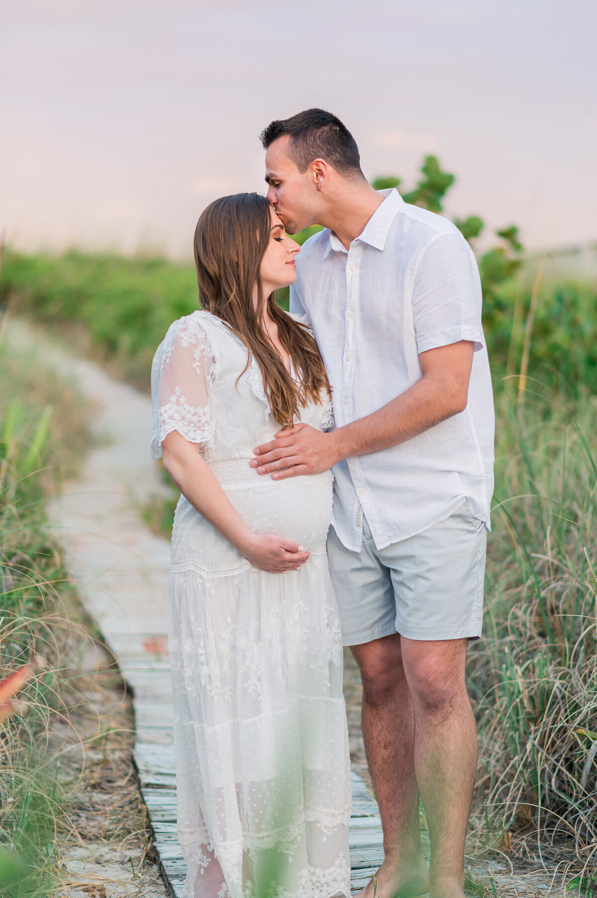 Beach Maternity | Cocoa Beach | Lisa Marshall Photography