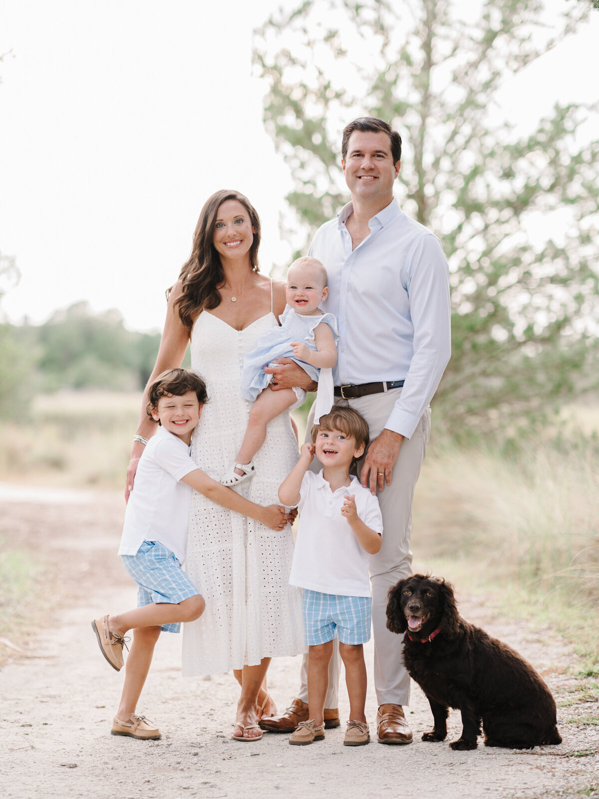 Family photo session at Debordieu Colony beach in Georgetown SC by Pasha Belman