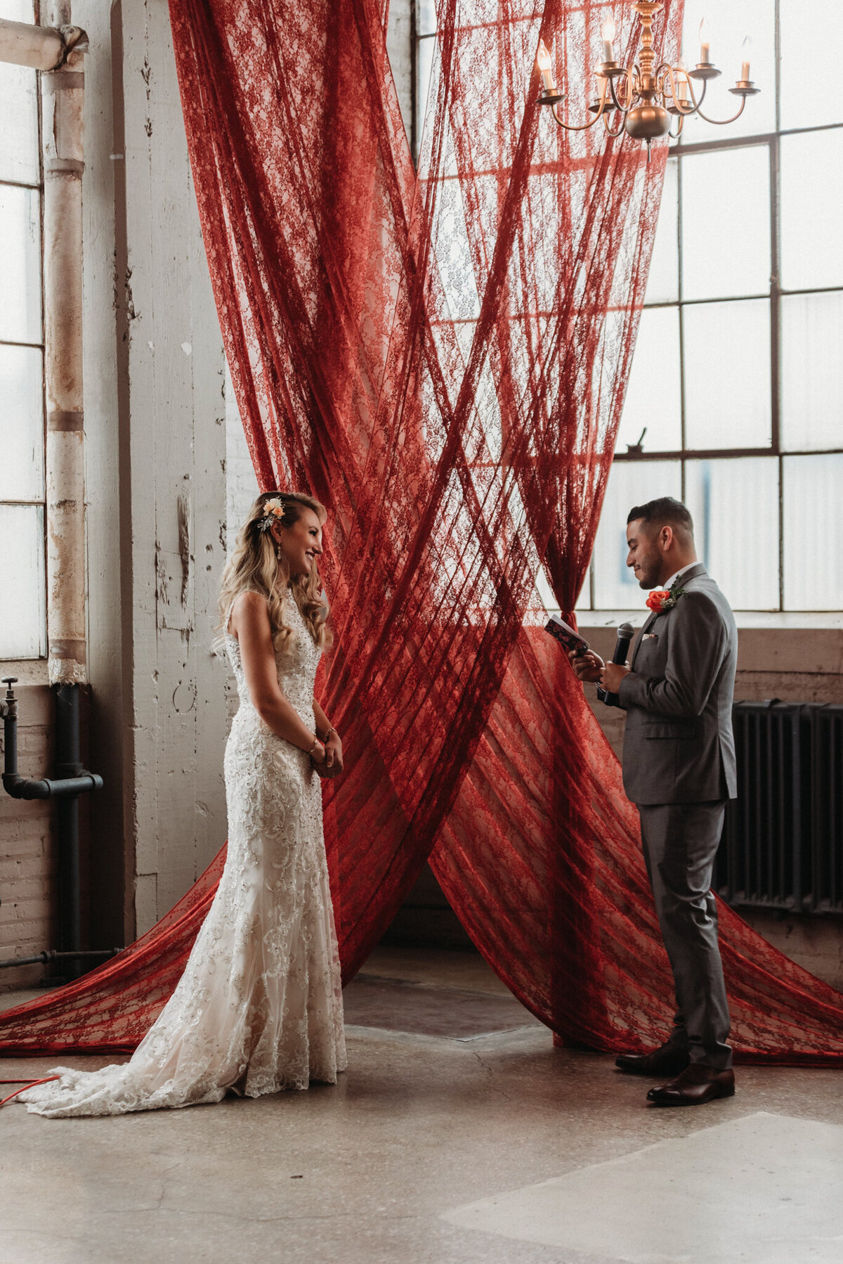 Micro wedding at screw factory cleveland