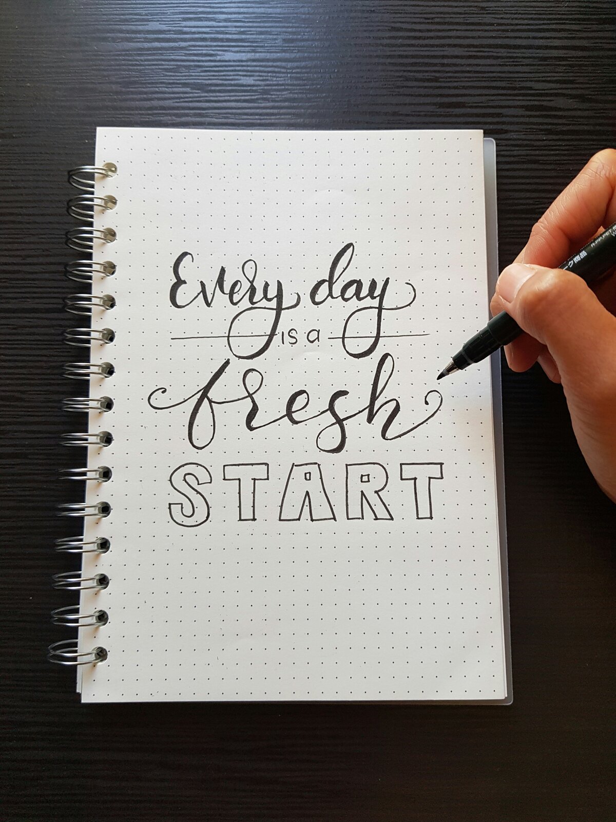 Everyday fresh start