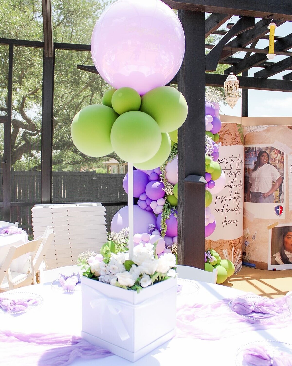 book centerpiece