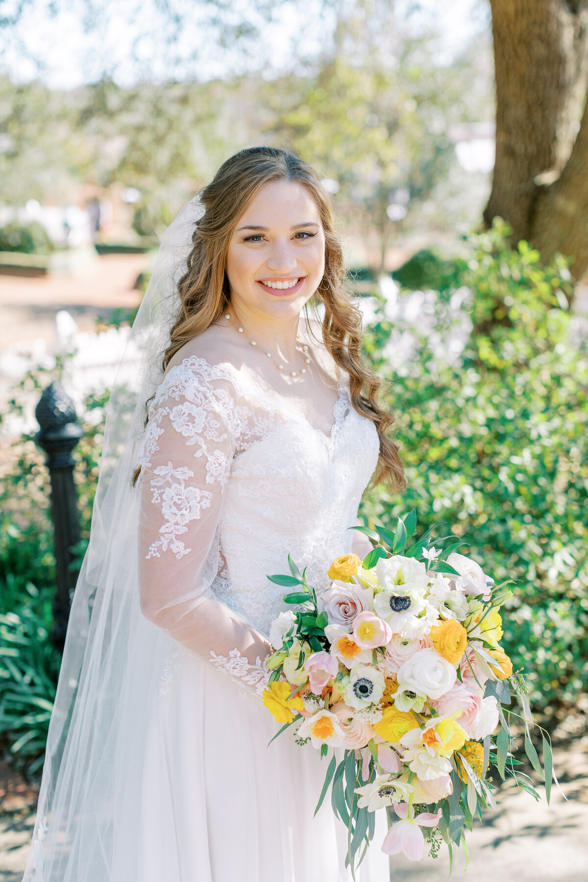 Spring wedding in athens, ga bringing on location hair and makeup