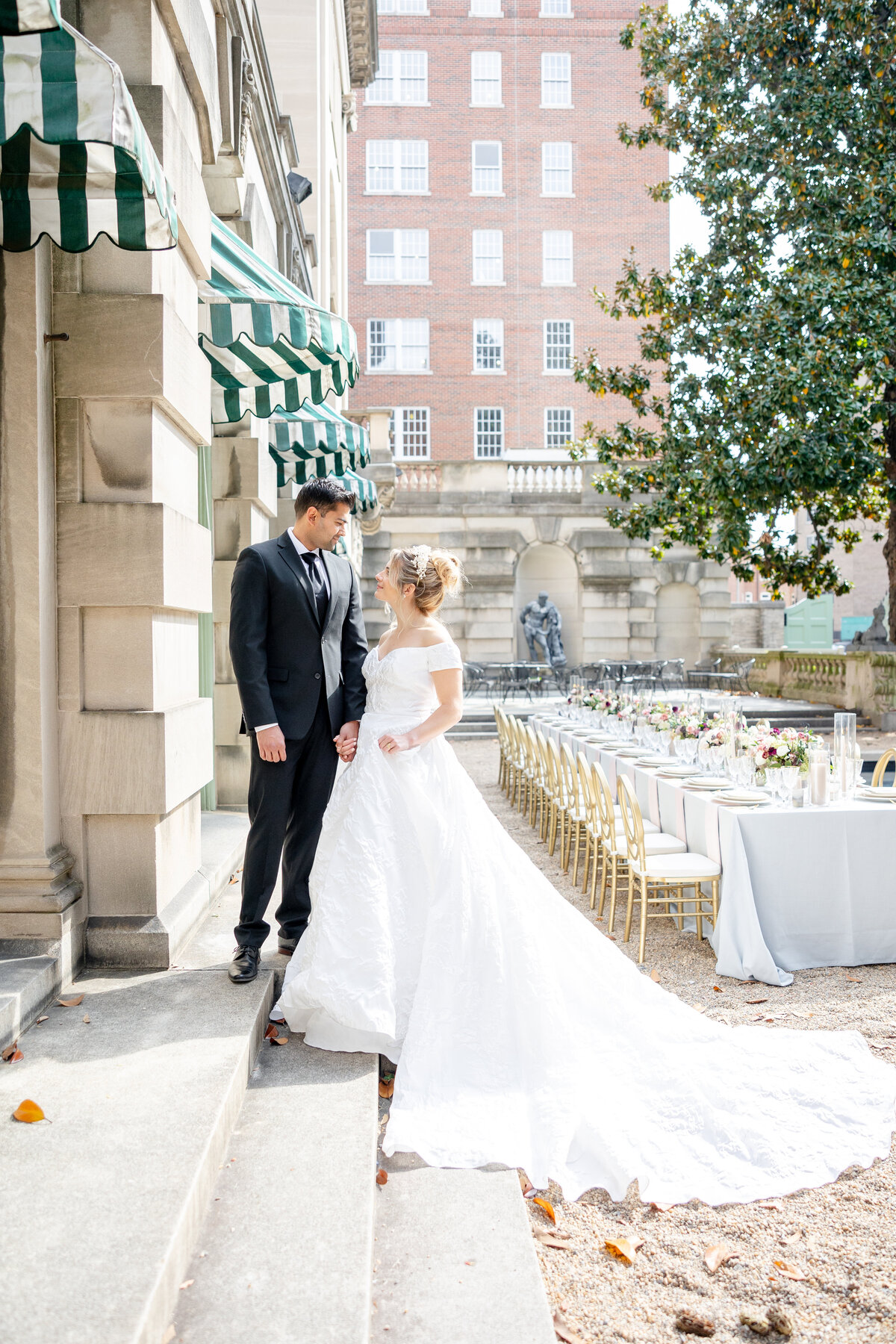 Larz Anderson House Wedding Luxury DC Wedding Day  - Haley Day Photo H+R-166