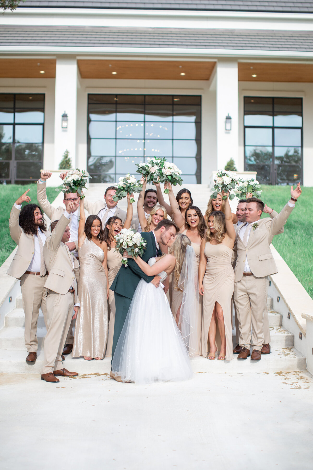 Wedding party at The Arlo wedding party