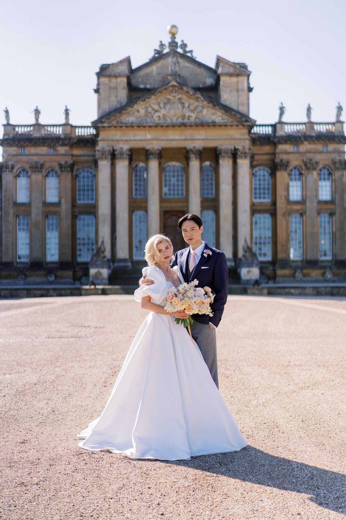 wedding portraits at blenheim palace