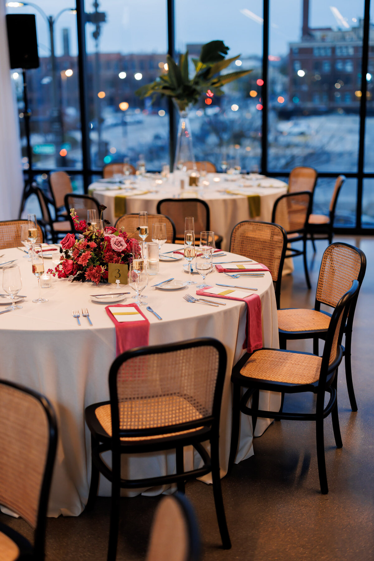 bold color block wedding gather at deer district milwaukee -45