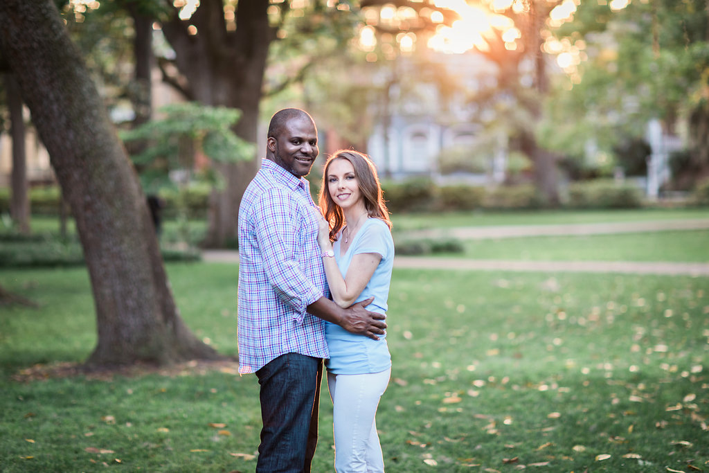 Forsyth Park engagement