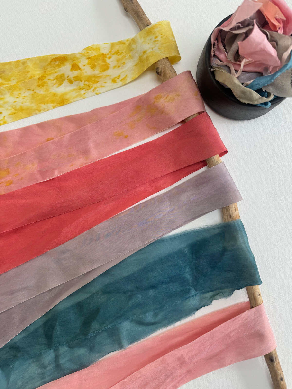 overview on silk ribbons