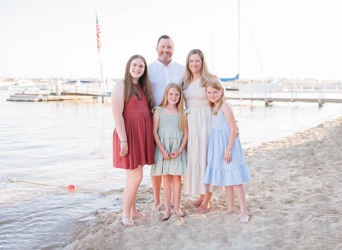 Family photographer luxury portrait Orange County