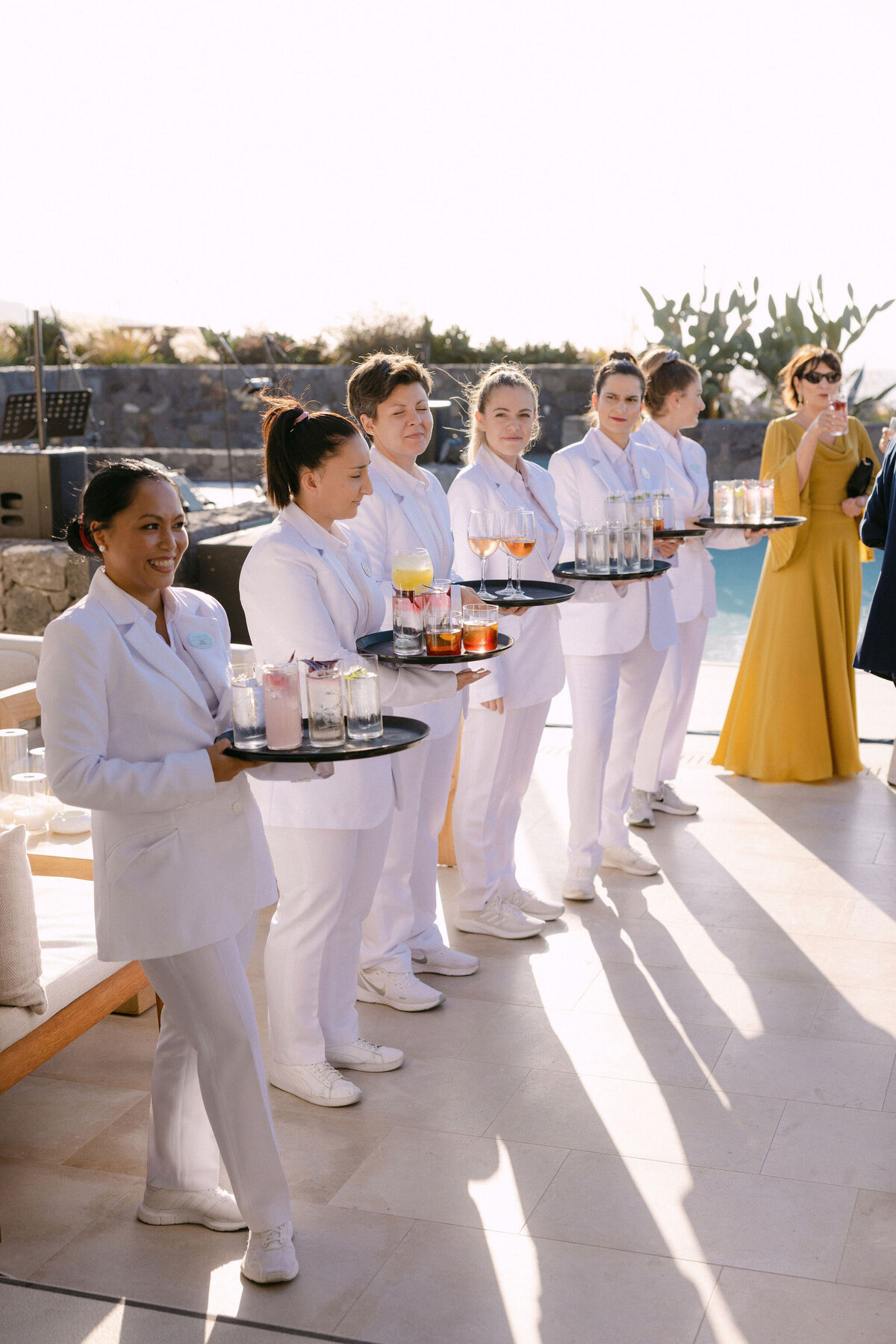 J&E | Glamorous Greece Wedding