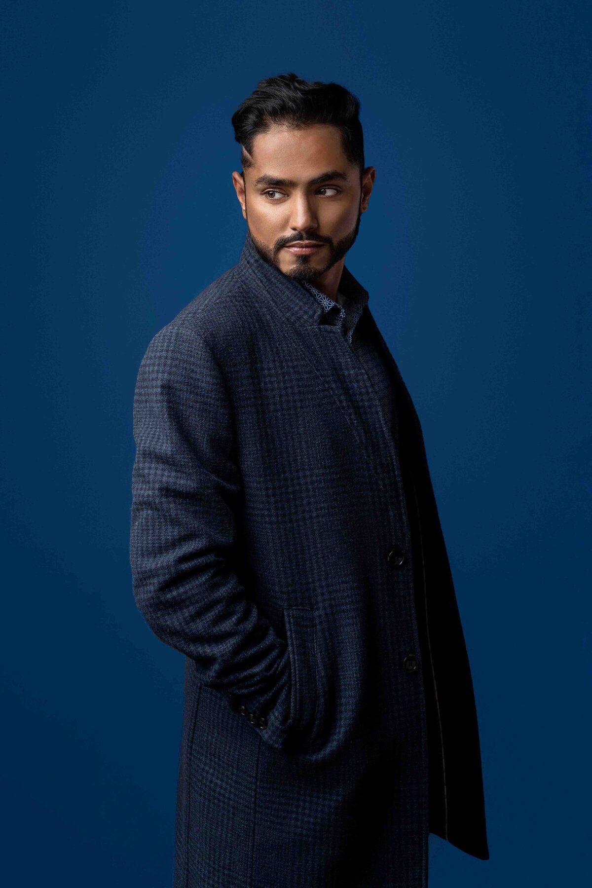 Bellevue Men's Headshots Bold Vogue Portrait Lana Stewart Studios