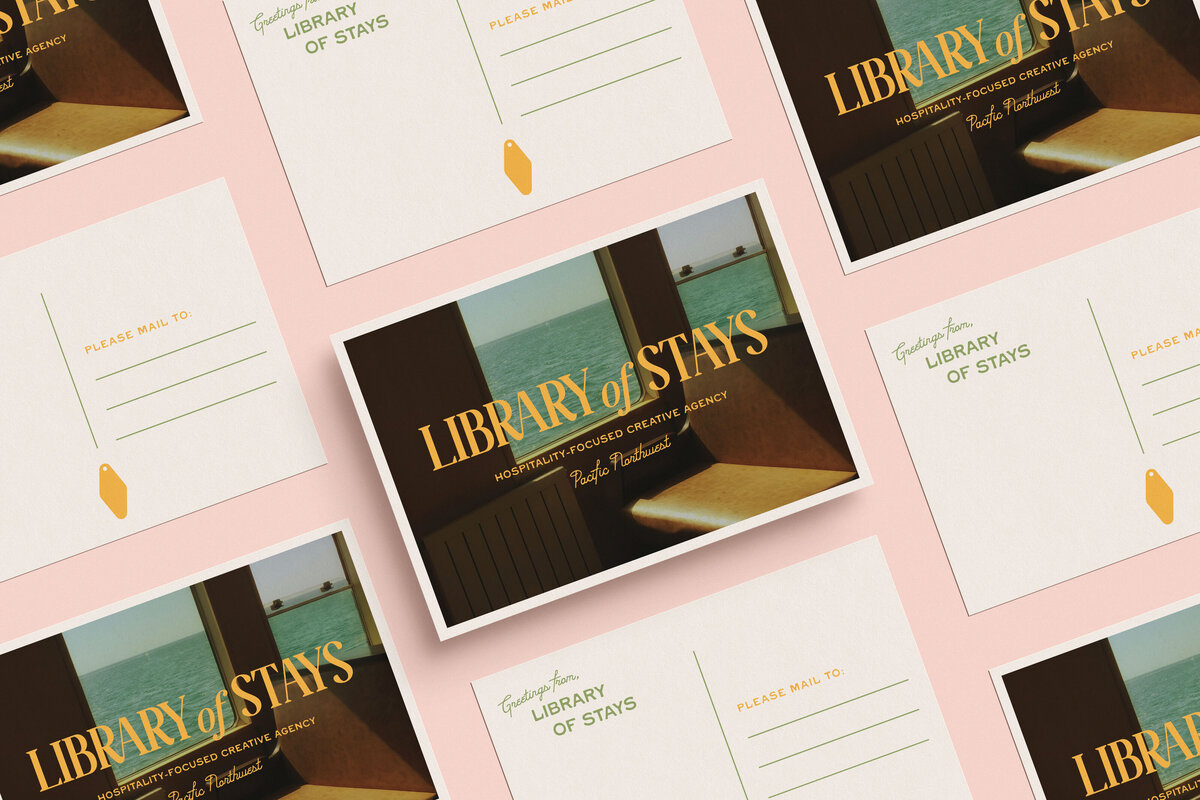 Postcards Mockup