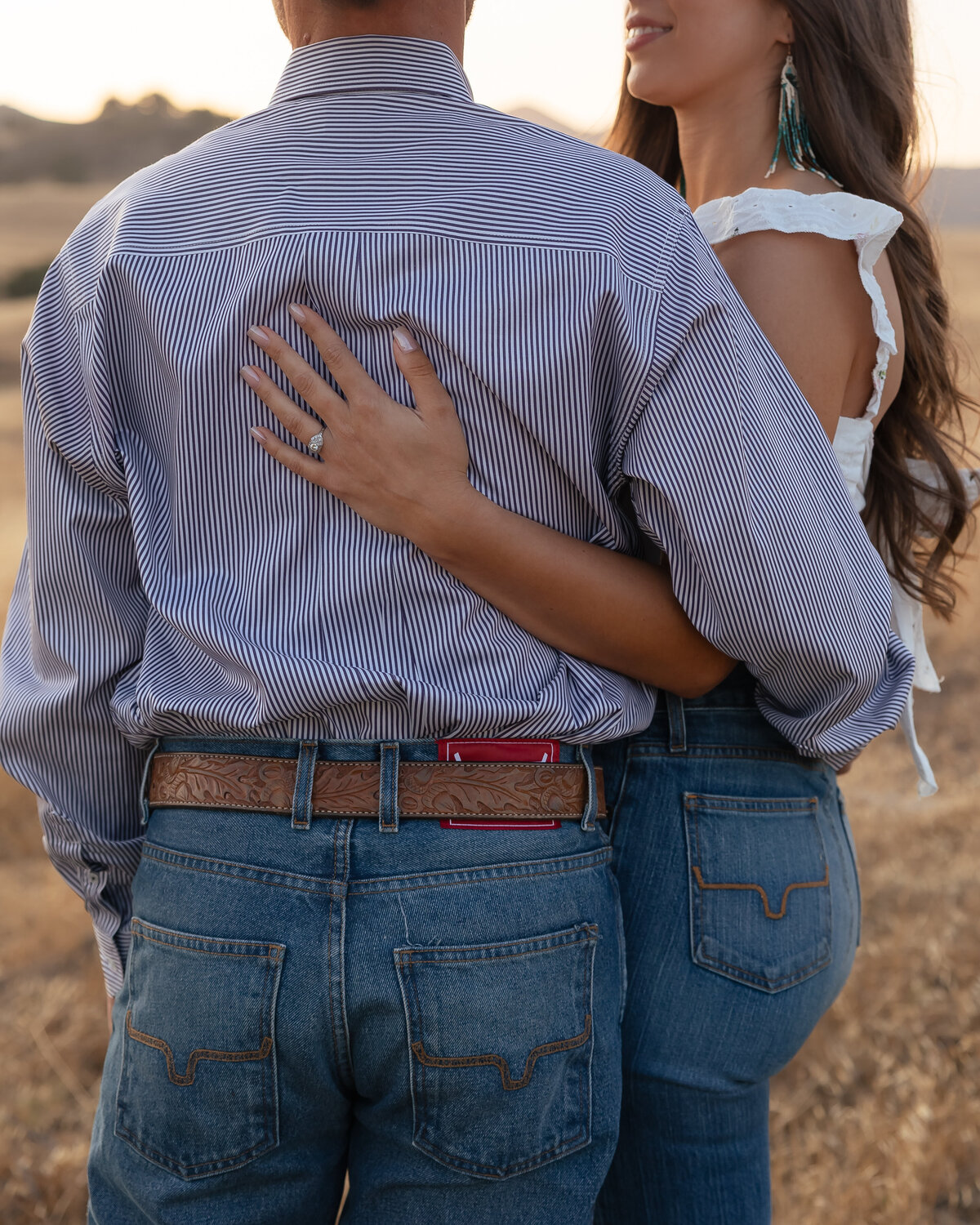 candid couples engagement photos in San Luis Obispo on the Central Coast