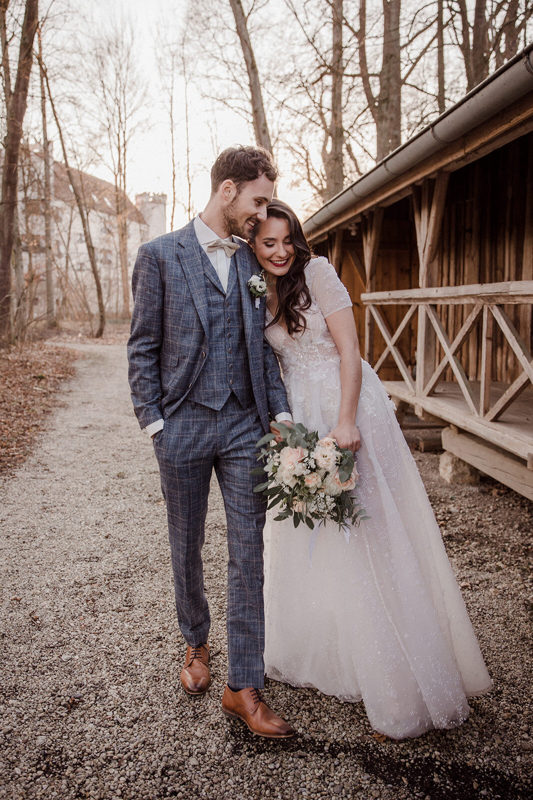 Heiraten auf Schloss Mariakirchen - Hochzeitdfotograf Alexandra und Martin