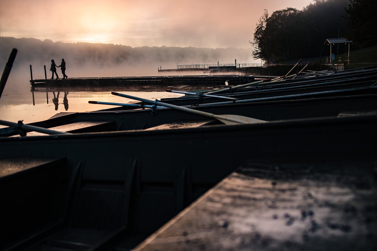 foggy-sunrise-engagement-photo-baltimore