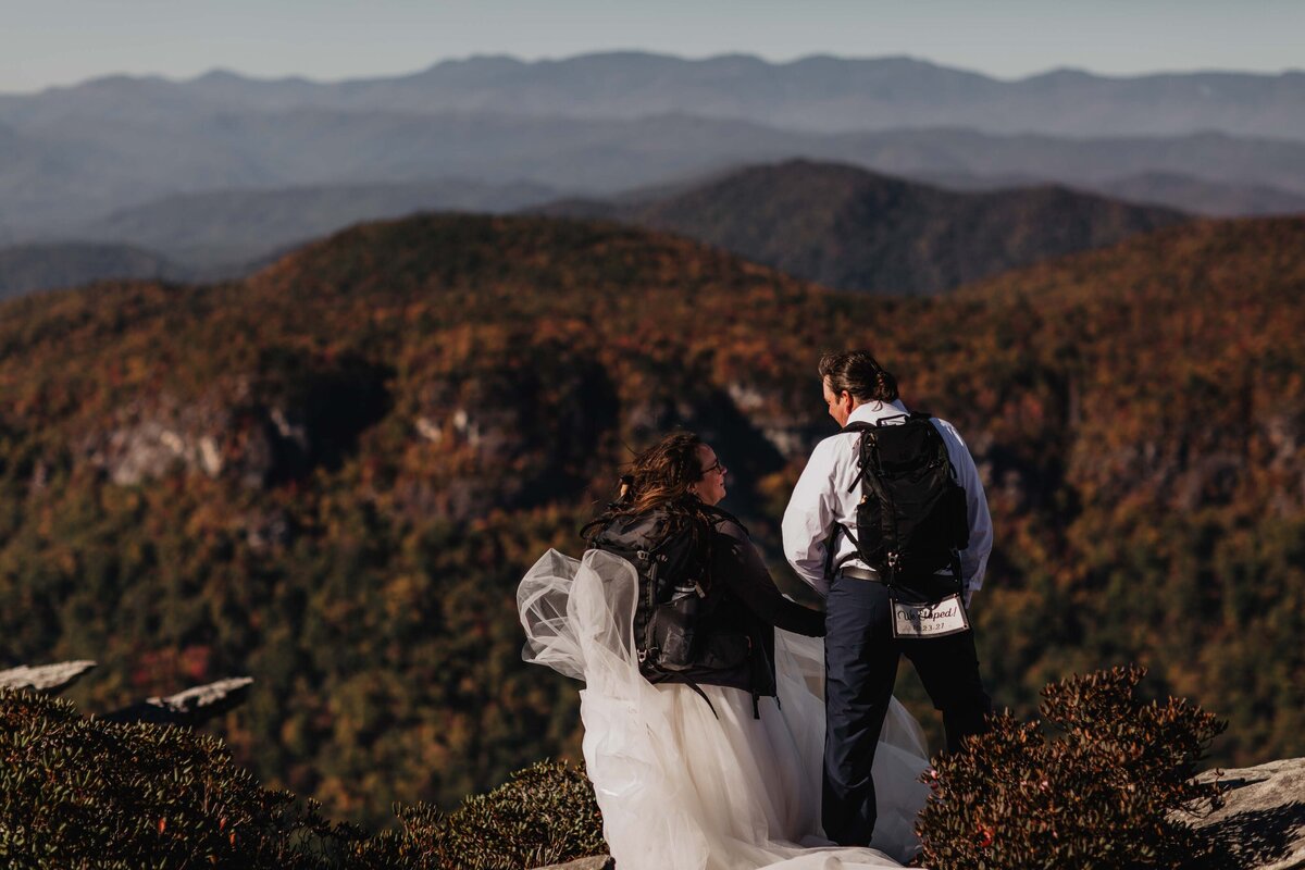 Hiking Wedding | Adventure Elopement Photographer
