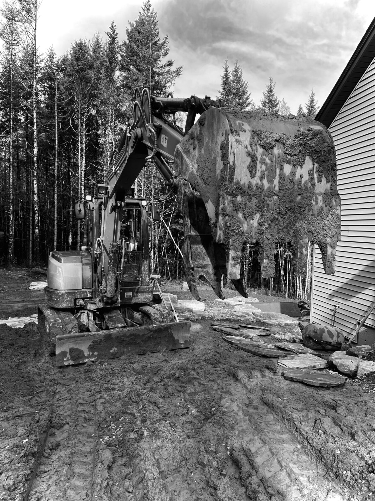 Ground Down Land Management - Excavation Services - Nova Scotia - Property Access - Trail Systems - Driveways - Patios - Landscaping - Mulching