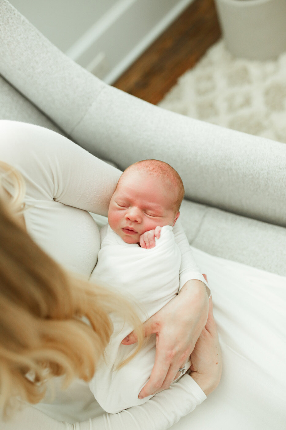Charlotte In Home Newborn Photography | Deeana Kourtney 14