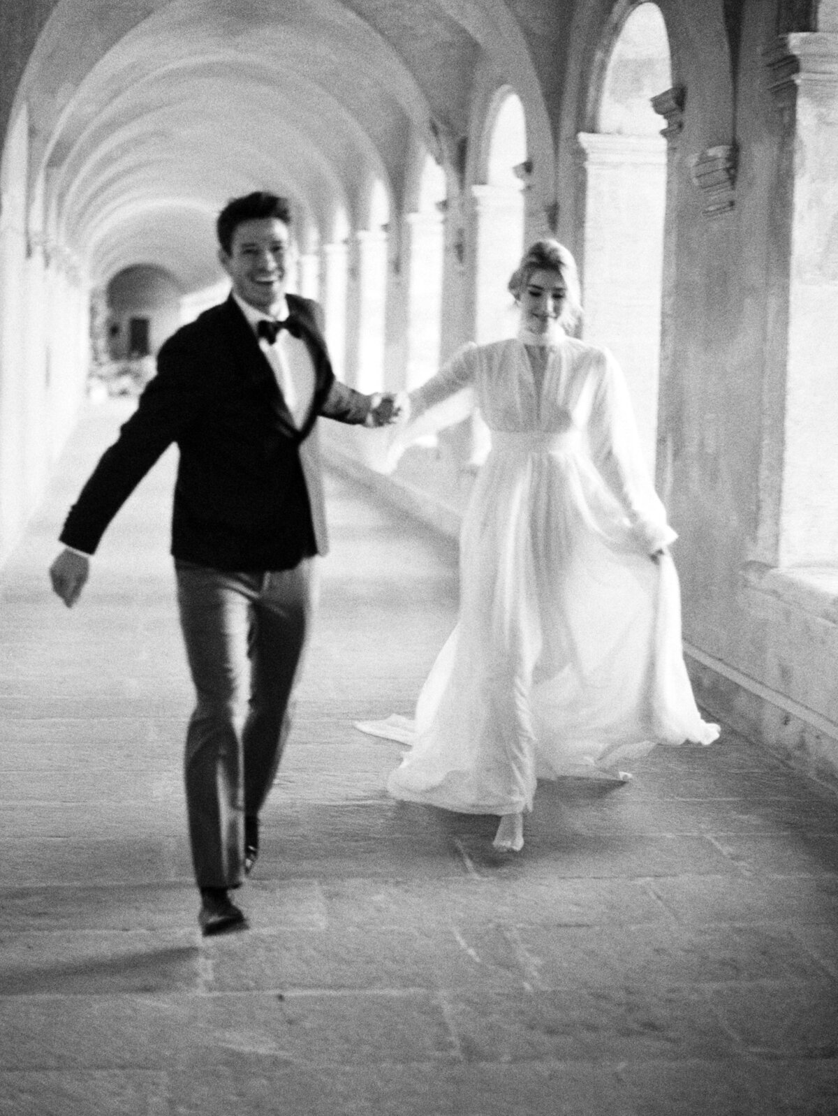 Wedding editorial at Barjac Village and Chartreuse de Valbonne in Provence, France - 37