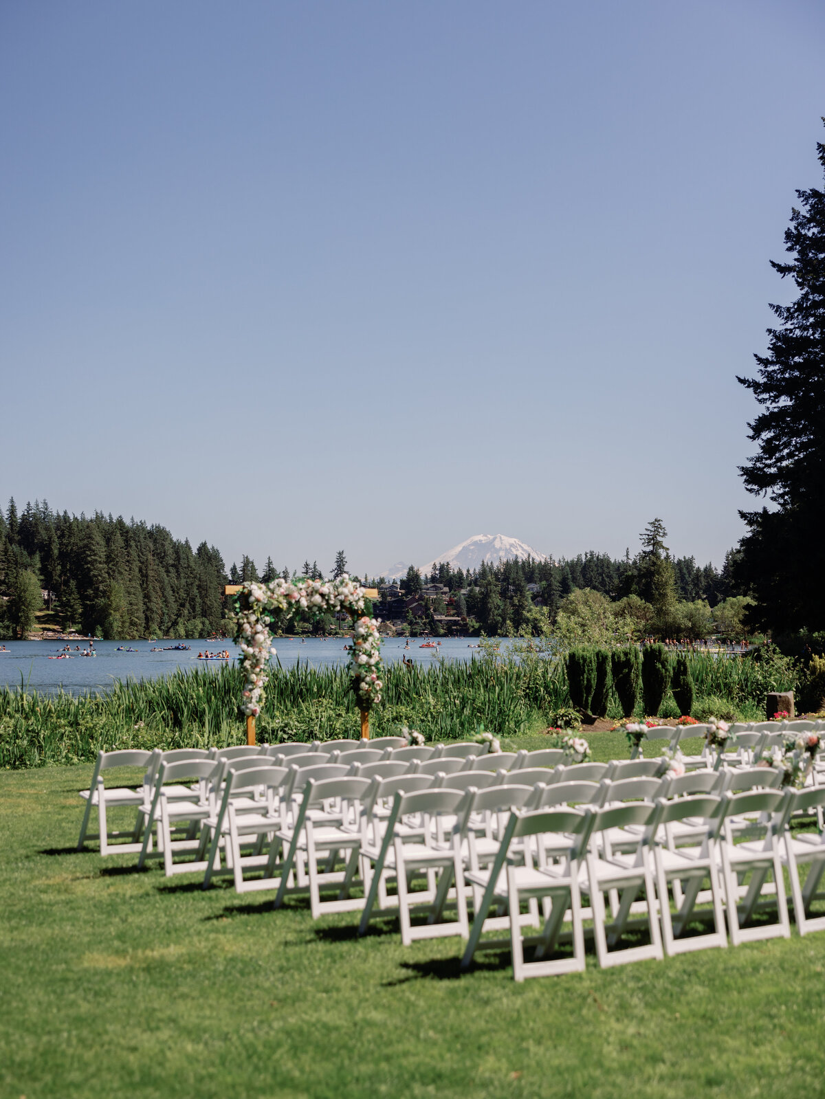 Mt. Rainier wedding 
