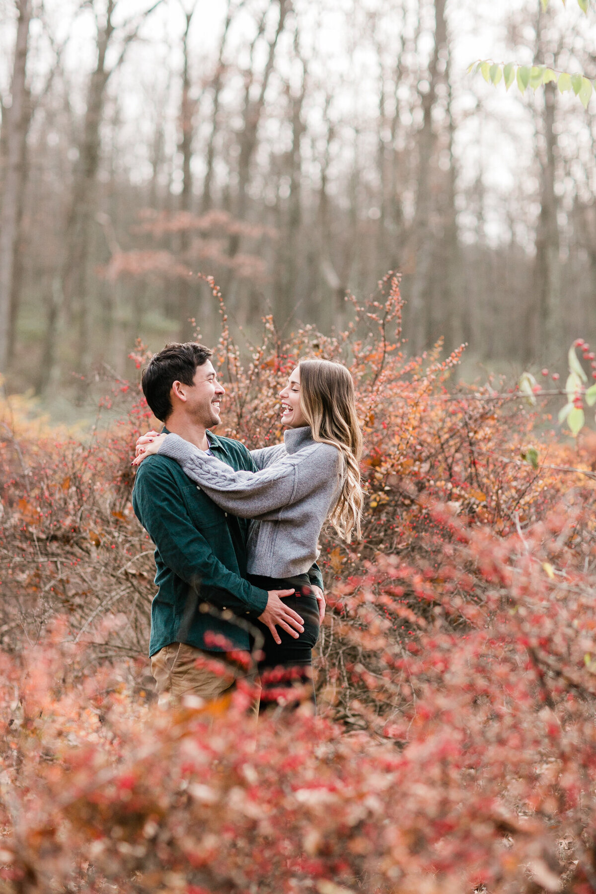 central pa late fall engagement session_19