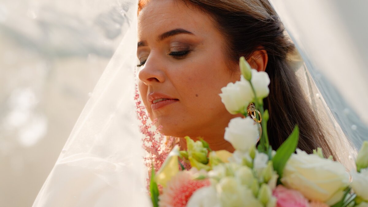 Bride veil