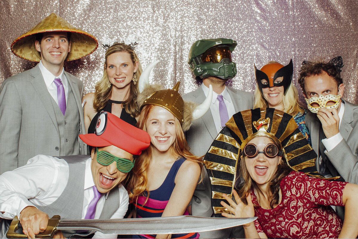 Photo booths for event hire at The Venetian in Garfield, Bergen County, New Jersey