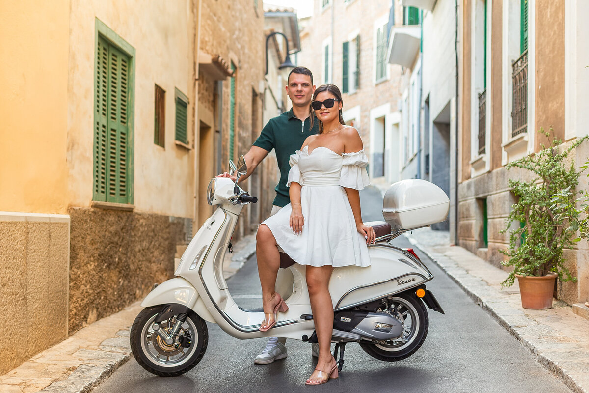 Engagement photo shoot in Mallorca