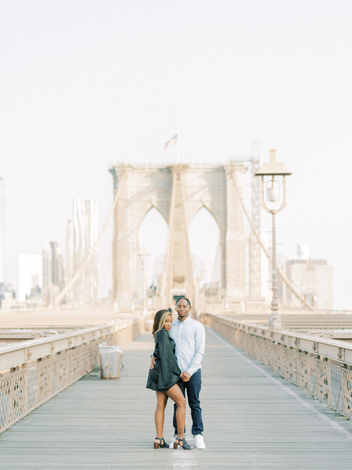 Brooklyn Bridge and DUMBO Sunrise, Engagement Session | Amarachi Ikeji Photography 25