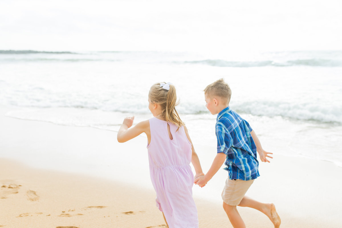 Beach activities for families in Kauai