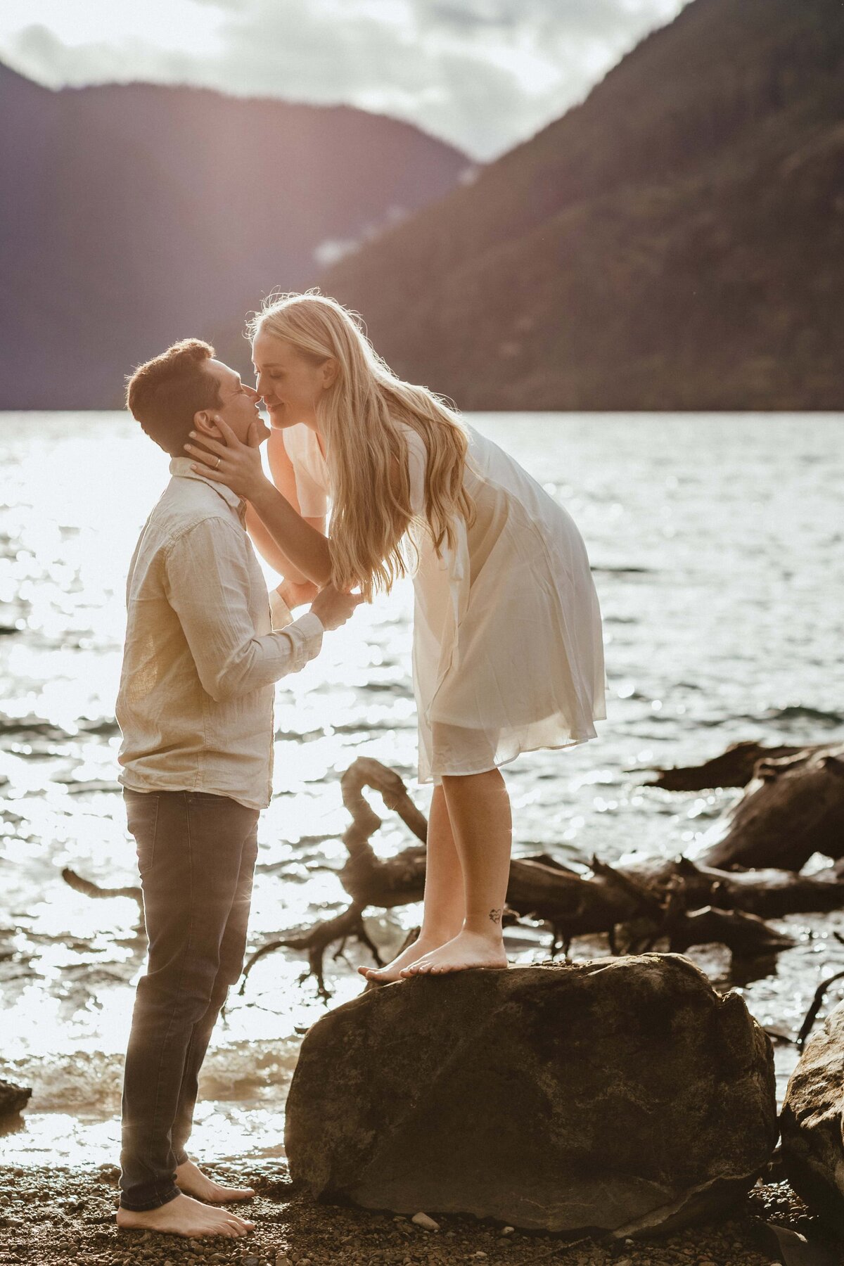 Wilder Photography Engagement at Lake Cushman-83