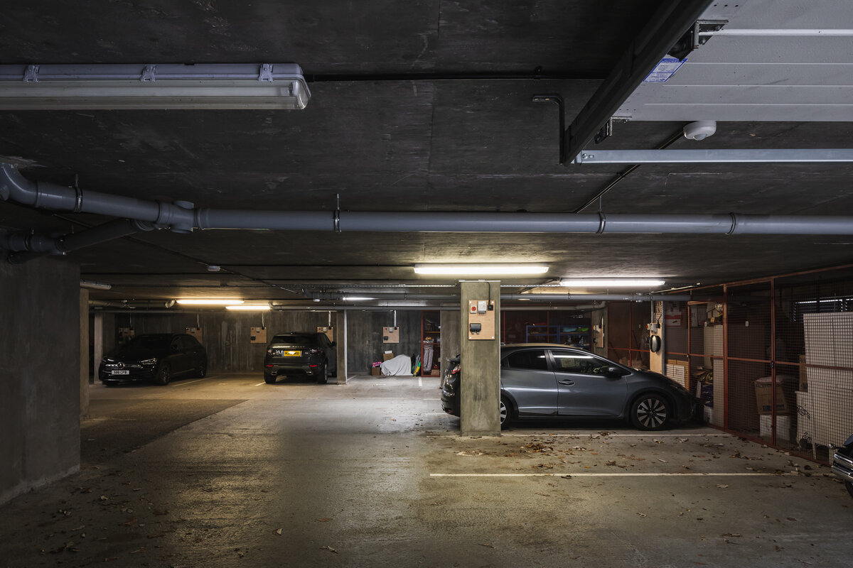 Parking garage lighting