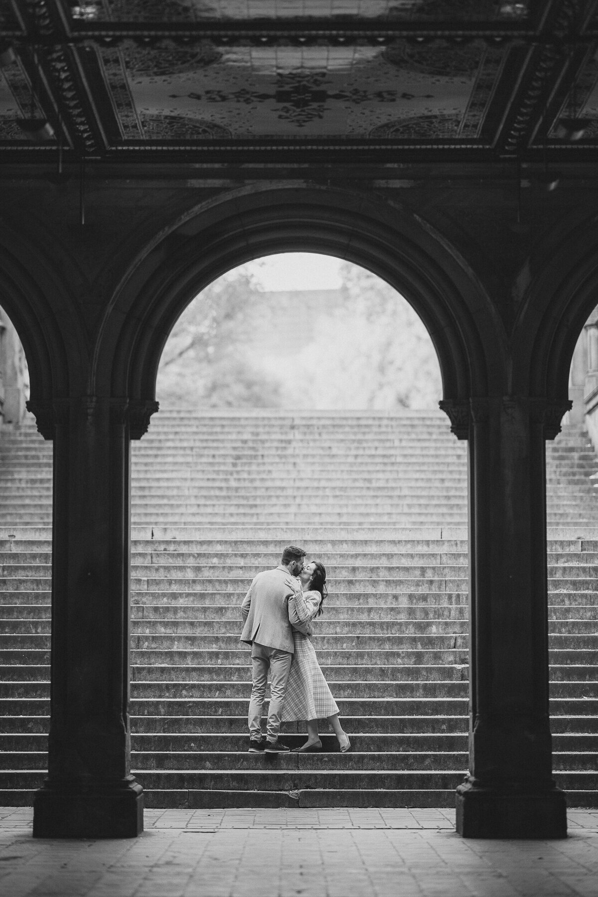 new york central park engagement session