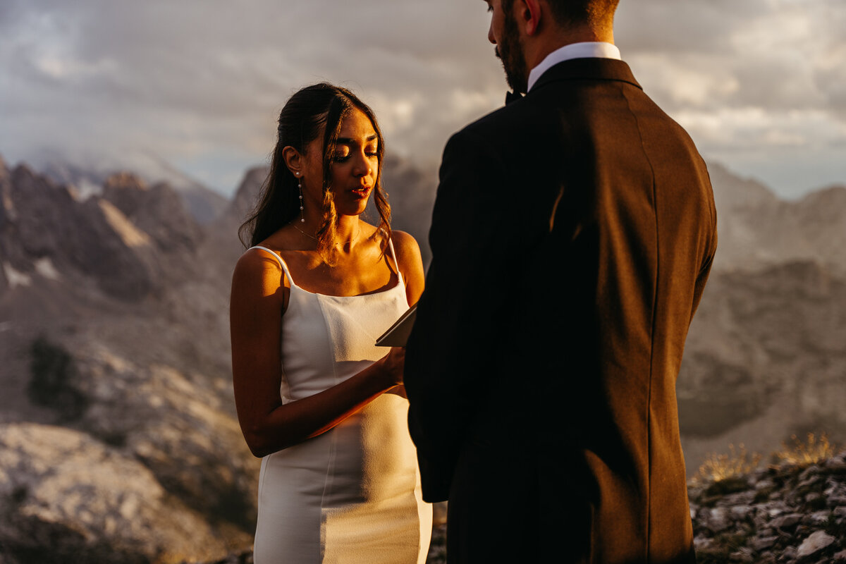 Marmarole helicopter Elopement Dolomites -60