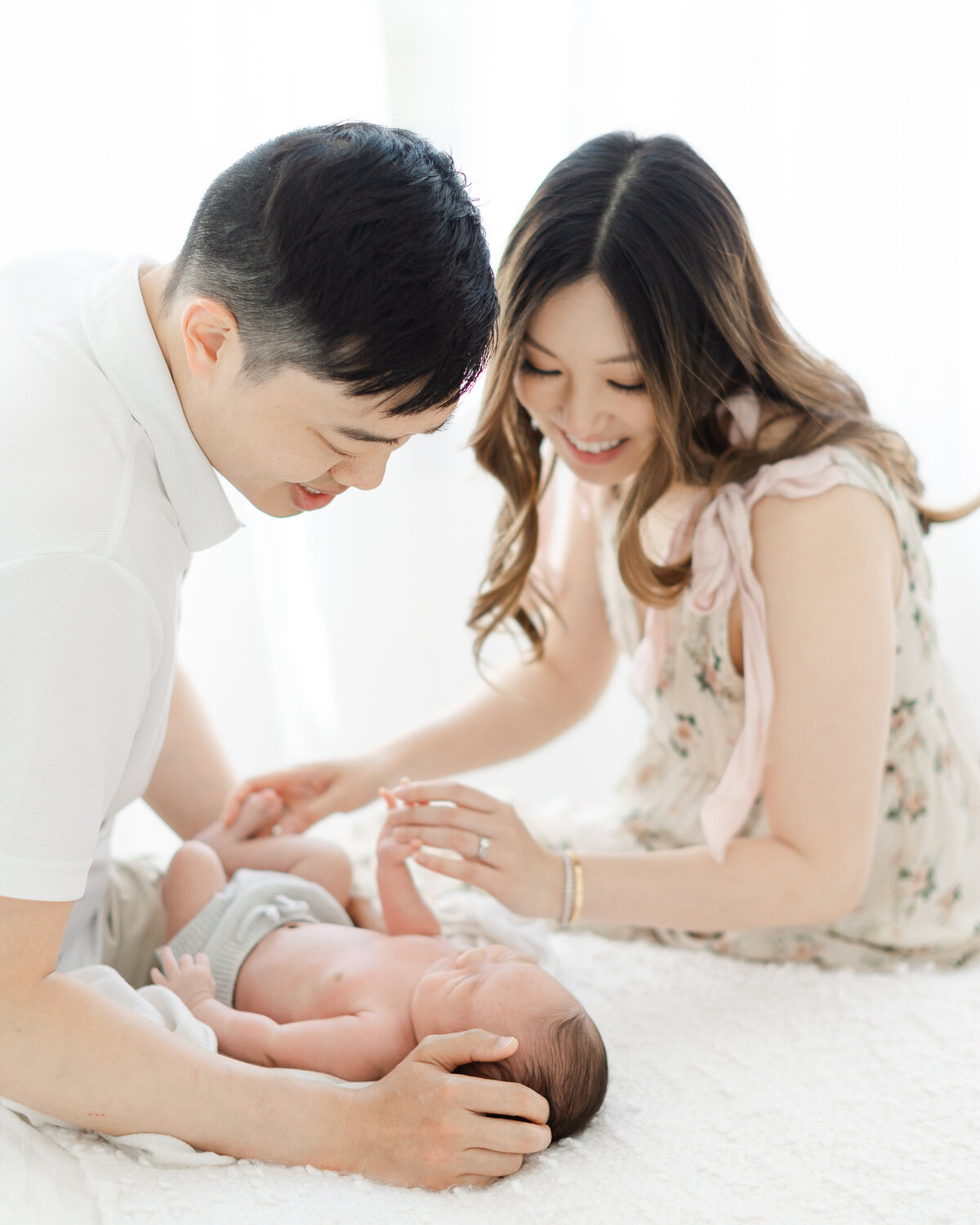 Newborn photography session at a Philadelphia photography studio - 21