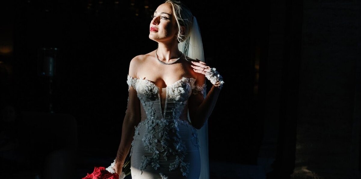 Stunning bridal portrait at The Breakers Palm Beach, taken by Claudia Amalia, a destination wedding and lifestyle photographer based in Miami and Florida Keys, South Florida.