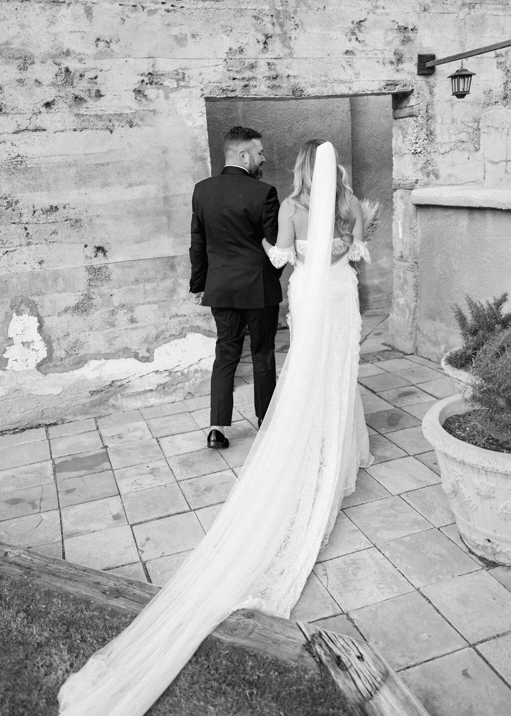 Romantic Jerome, Arizona wedding planned and styled by BTO Events